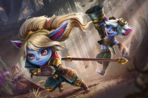 Tristana Lulu Poppy League of Legends 4K4456817441